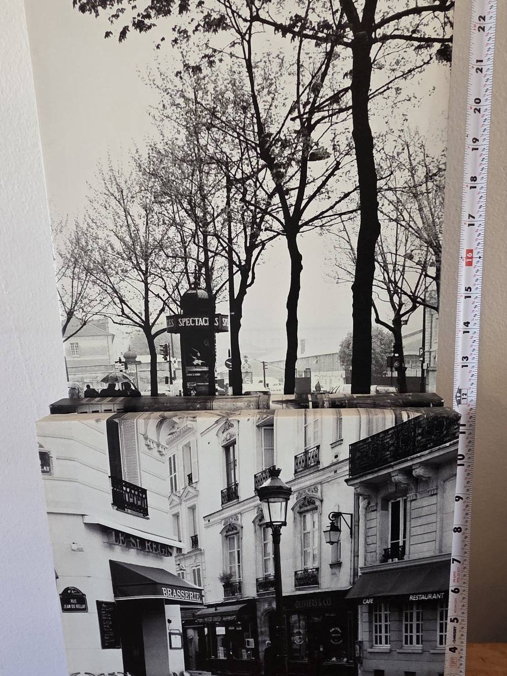 Black & White Paris Photo Collage Wall Art - Picture 6 of 8